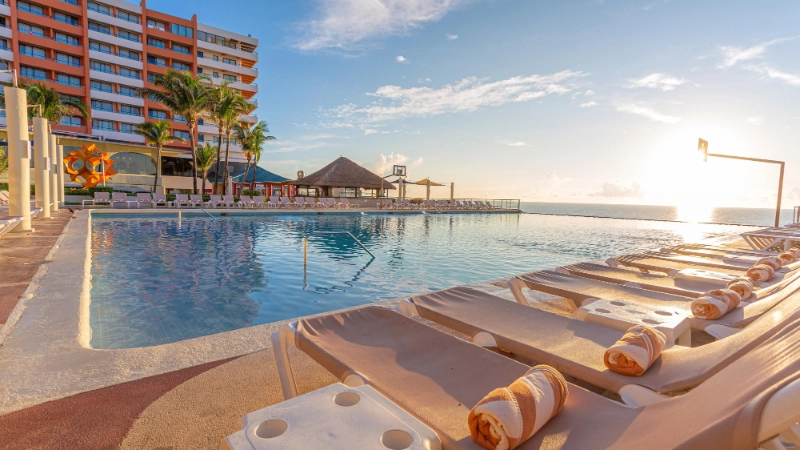 Crown Paradise Cancun Pool