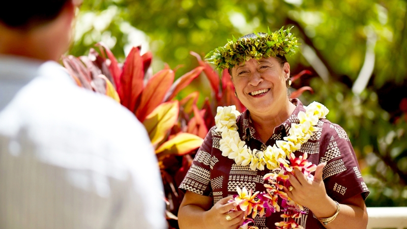 Outrigger Resort Image Hawaiian Man