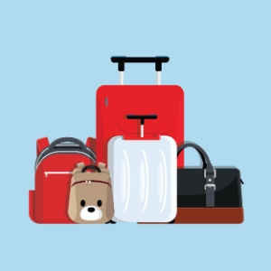 Family Sharing Luggage