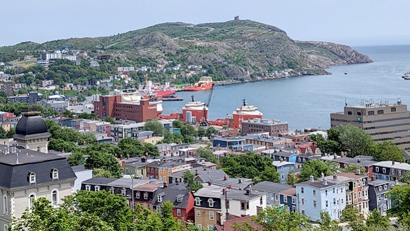St Johns Newfoundland View from the Rooms Museum