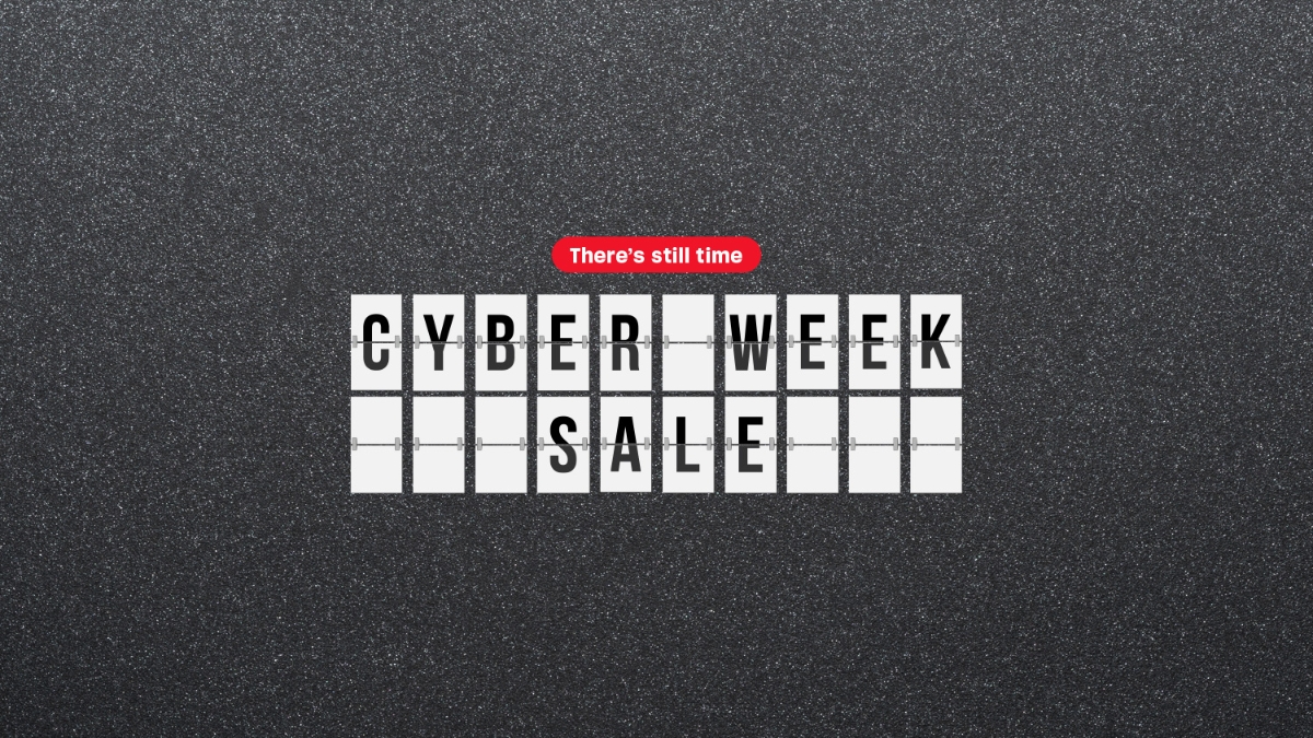 Cyber Week Sale