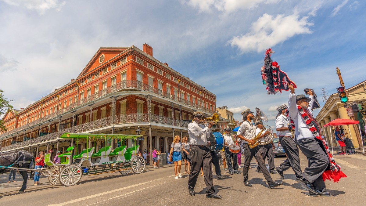 New Orleans Louisiana Street Parade