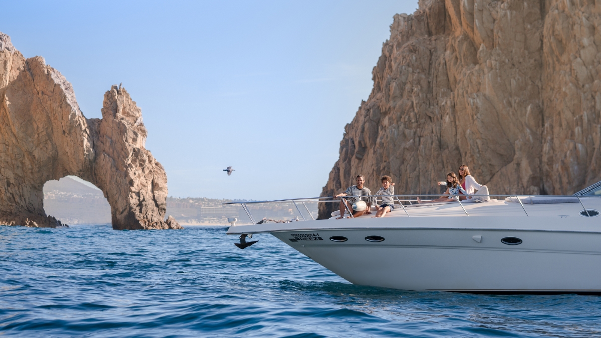 Boat in Los Cabos