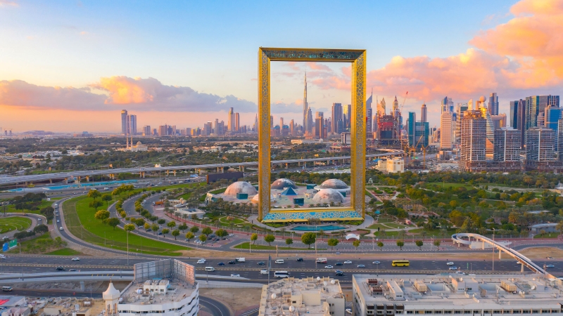 Dubai Downtown Skyline