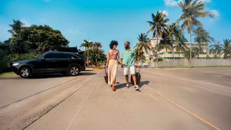 Couple on vacation
