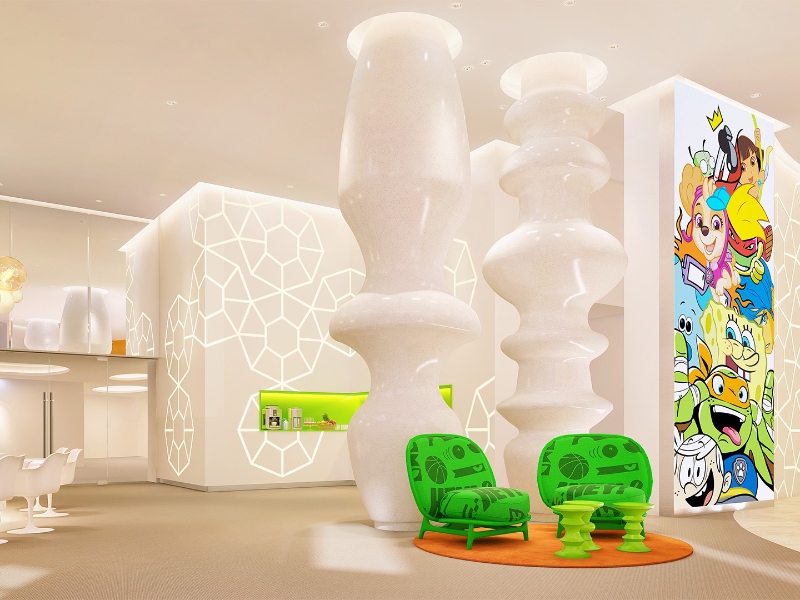 Arrival Lounge Accomodation Building