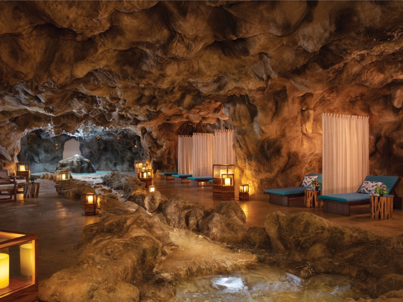 Spa–Cenote Relaxation Area