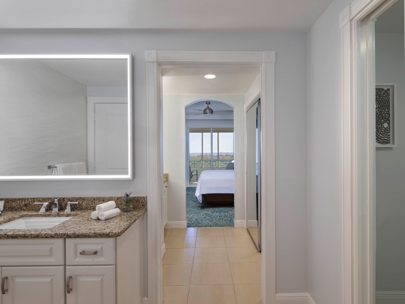 One Bedroom Suite King Bathroom