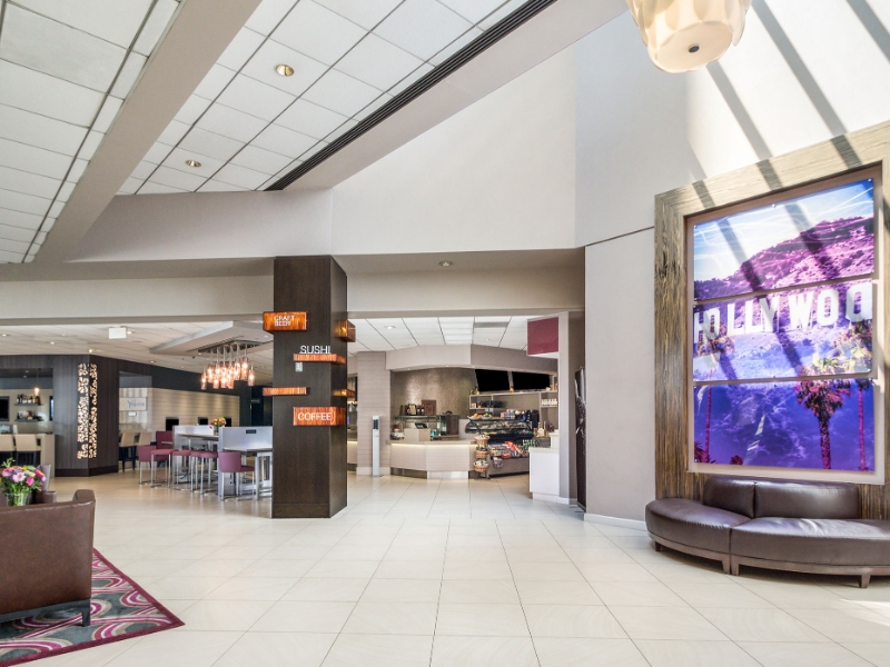 Lobby View Of Restaurant