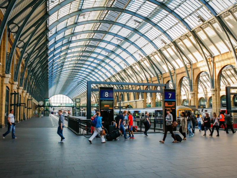 Kings cross station London