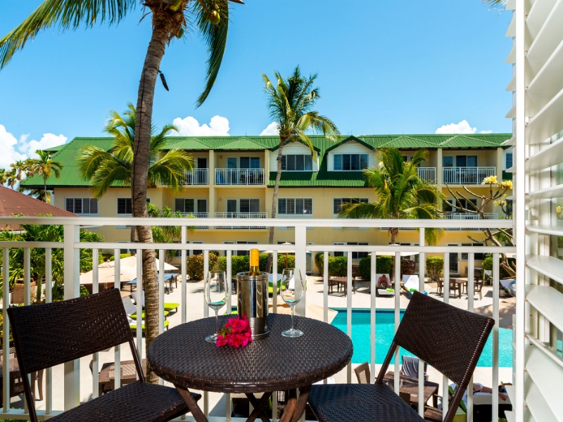 Pool View Balcony