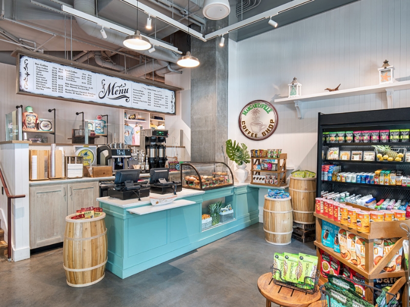Cafe and Shop