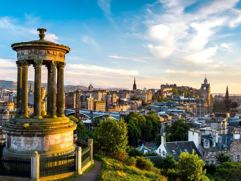 Calton Hill Scotland