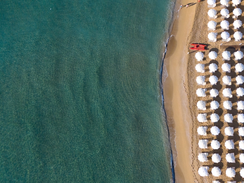 Beach Aerial View
