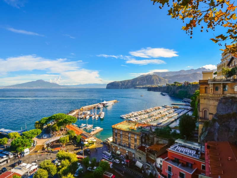 Sorrento coast Italy