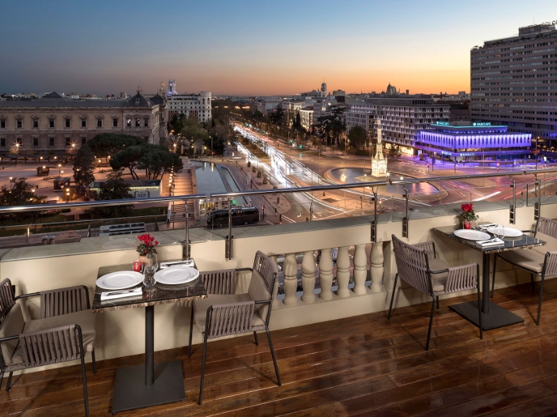 Aduana Restaurant Terrace Night