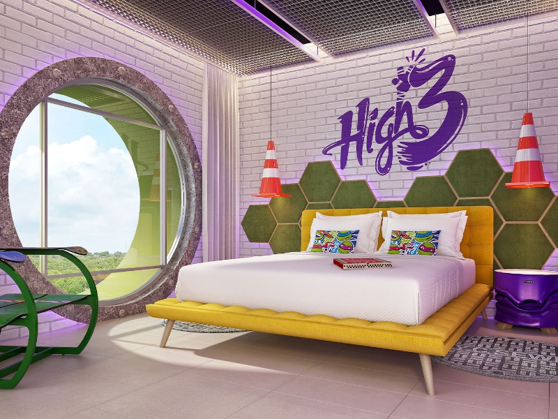 Turtle Lair Bedroom
