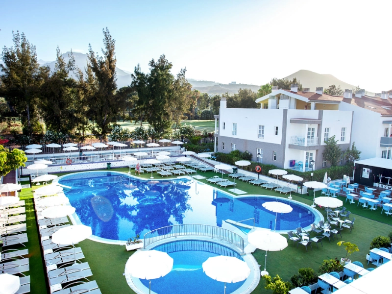 Aerial View Pool