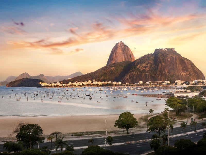 Guanabara Bay and Sugar Loaf Mountain