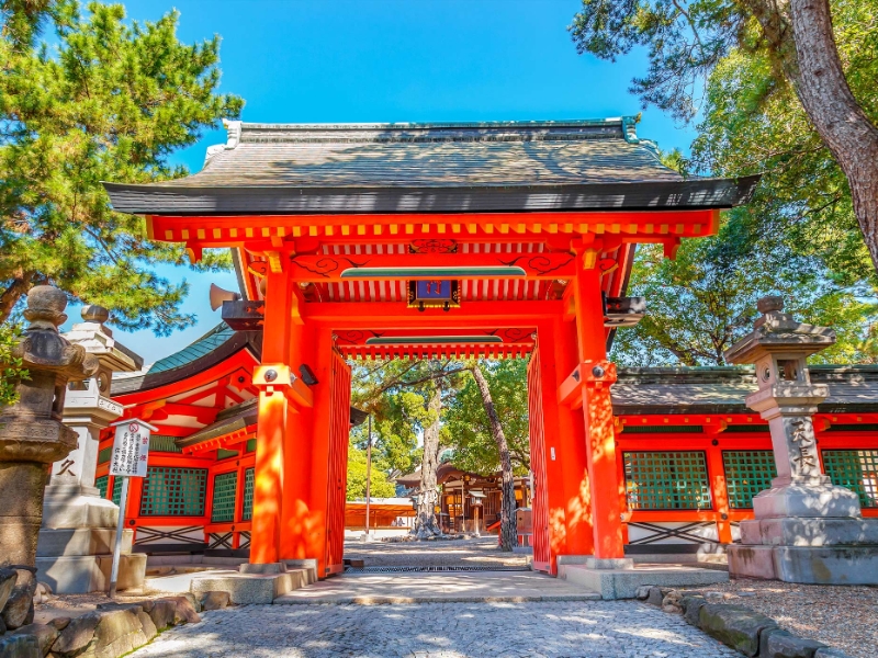 Sumiyoshi Taisha Shrine