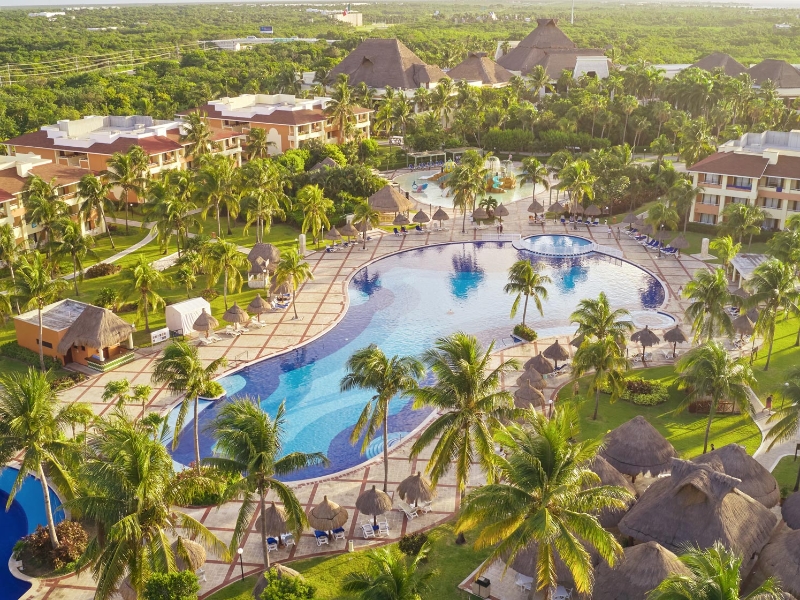 Aerial view of Bahia Principe Grand Coba