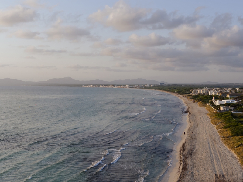 Aerial Beach View