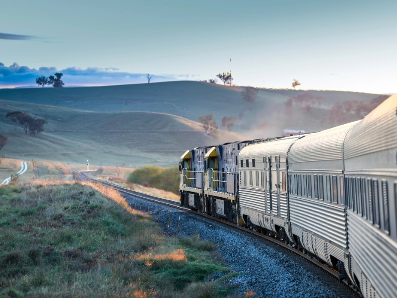 Indian Pacific Blue Mountains