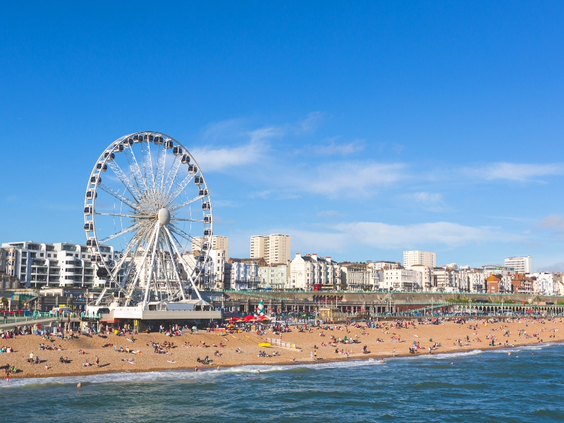 Brighton pier England