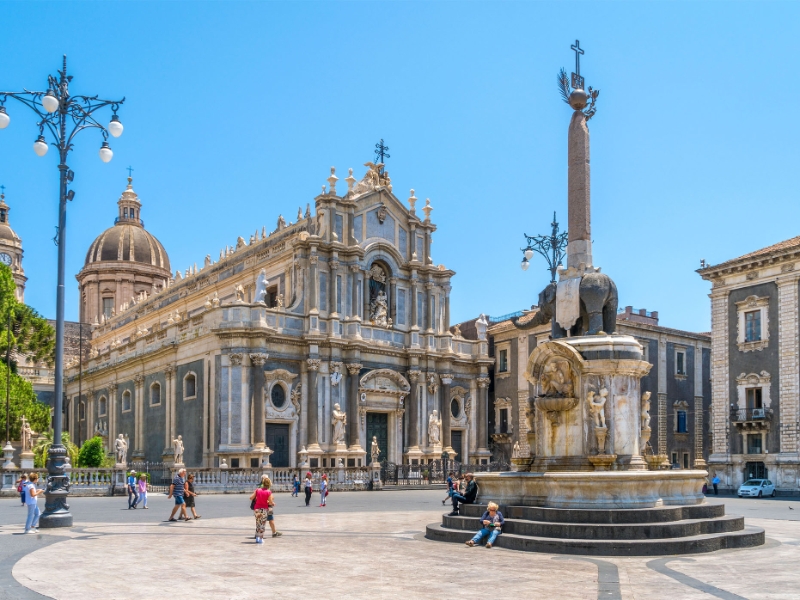 Cathedral Santa Agatha in Catania