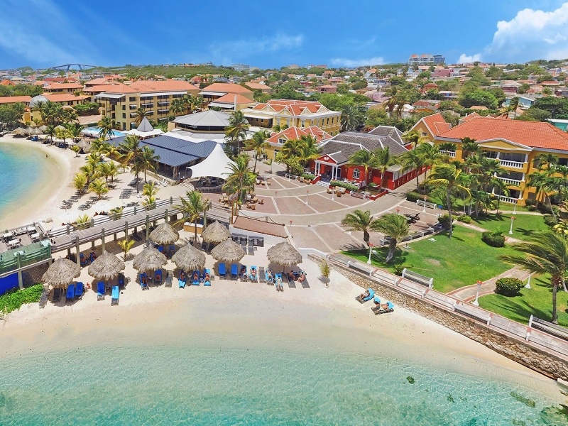 Beach Hotel Aerial