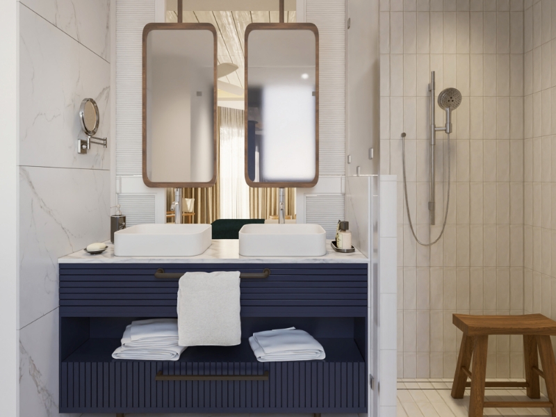 Model Room Bathroom