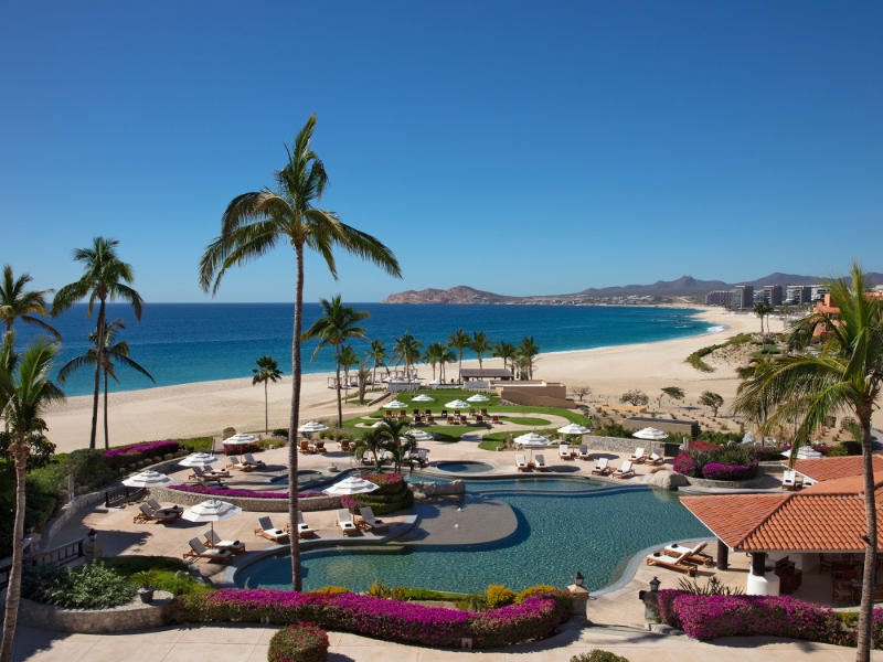 Main Pool Beach Aerial View