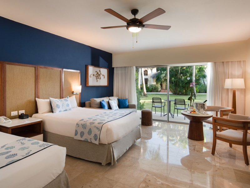 Tropical View Double Beds