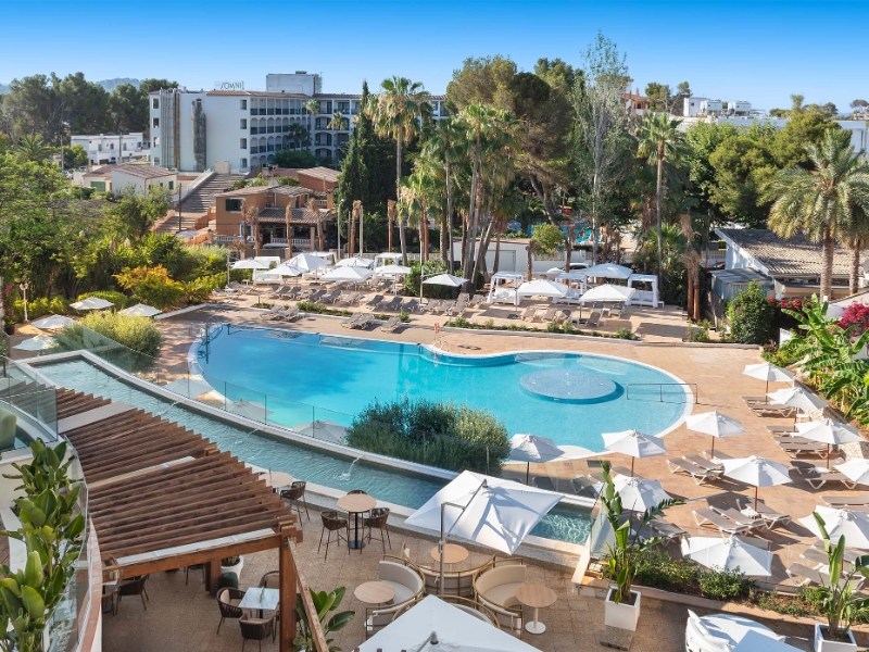 Pool Aerial View