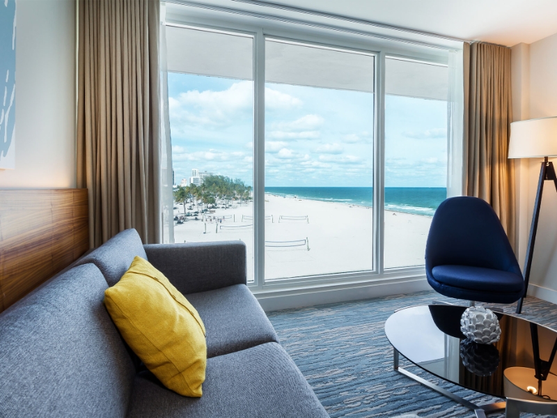 Ocean View Seating Area