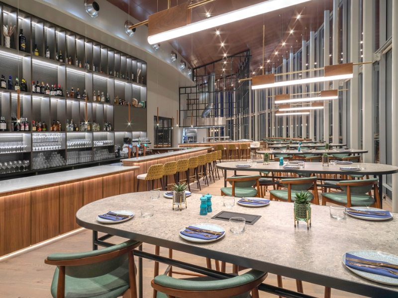 Cielo Skybar Restaurant Night