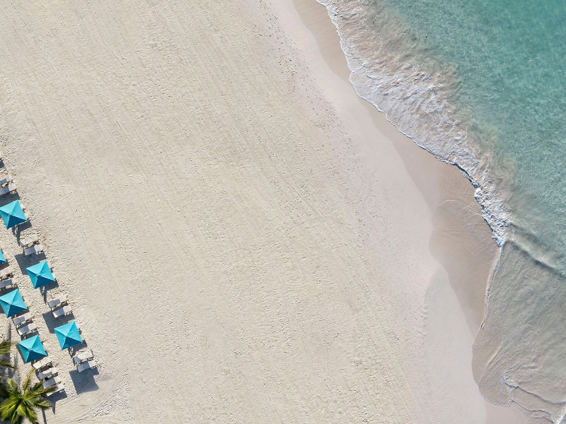 Beach aerial
