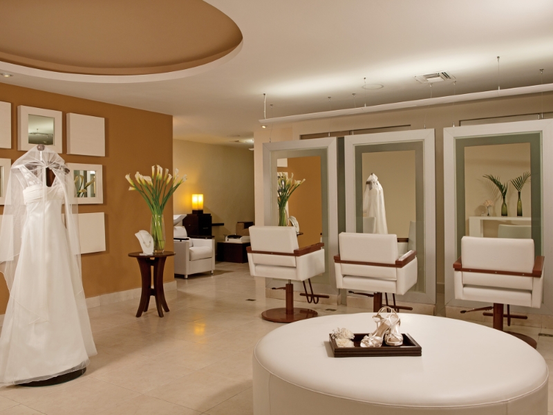 Bridal salon area