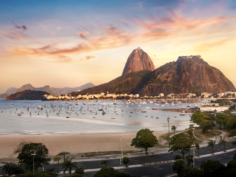 Guanabara Bay and Sugar Loaf Mountain