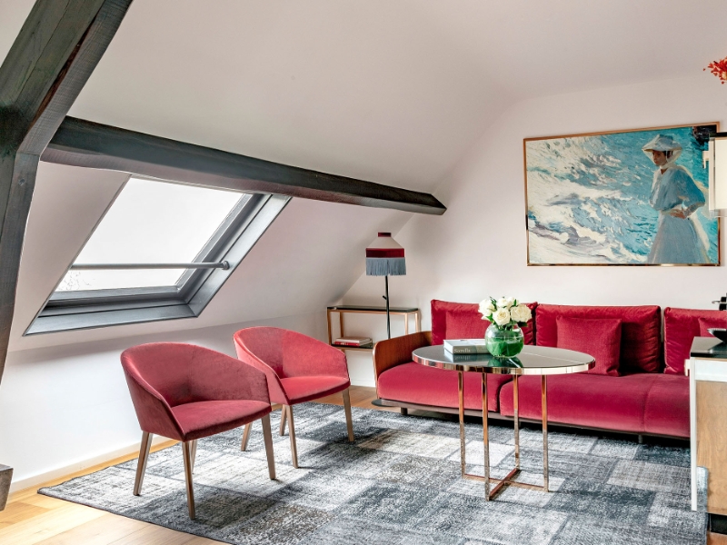 Maria Sorolla Executive Suite Living Room