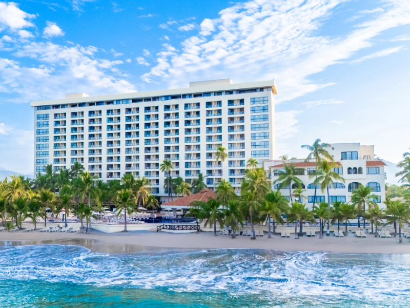 Hotel and Beach