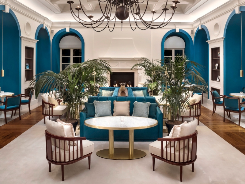 Amaro Bar Fire Place