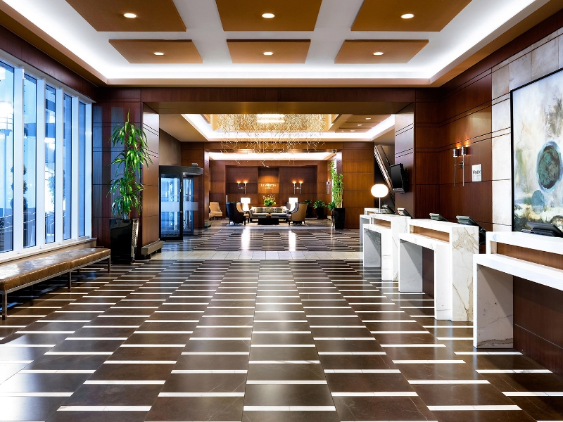 Hotel lobby