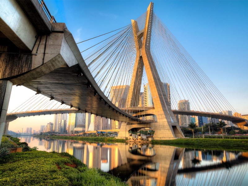 Estaiada Bridge Sao Paulo