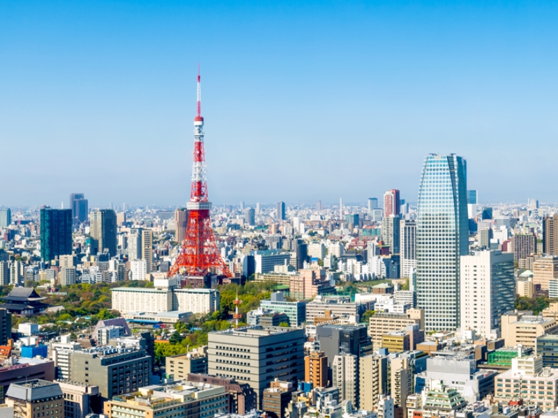 Tokyo City Skyline