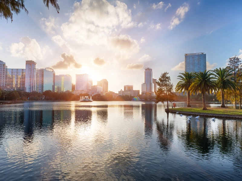 Lake Eola Orlando Florida