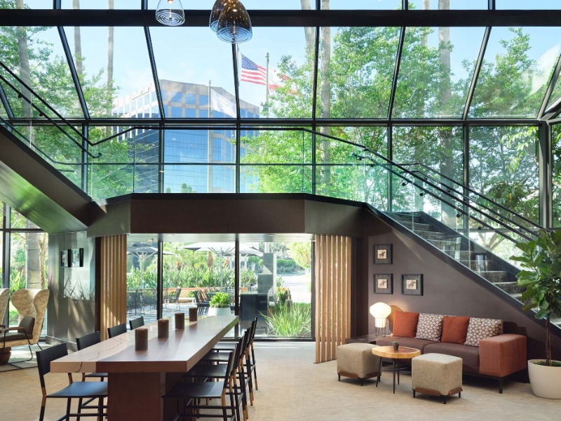 Lobby Toward Windows