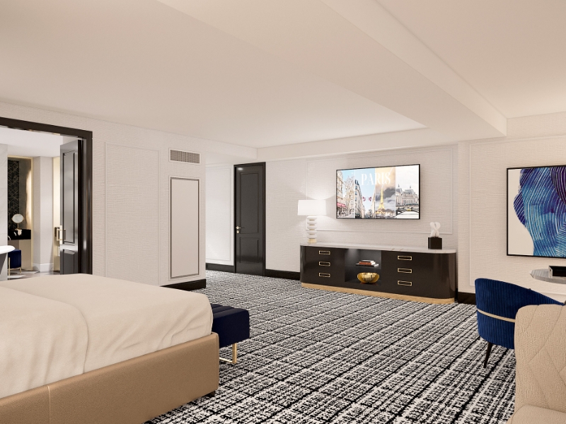 Paris Versailles Executive Suite Bedroom