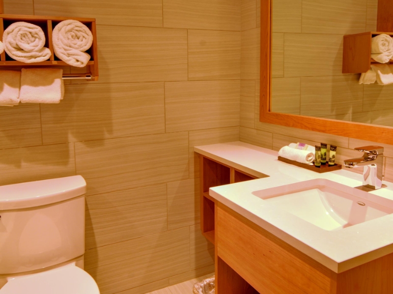 Standard Hotel Room Bathroom