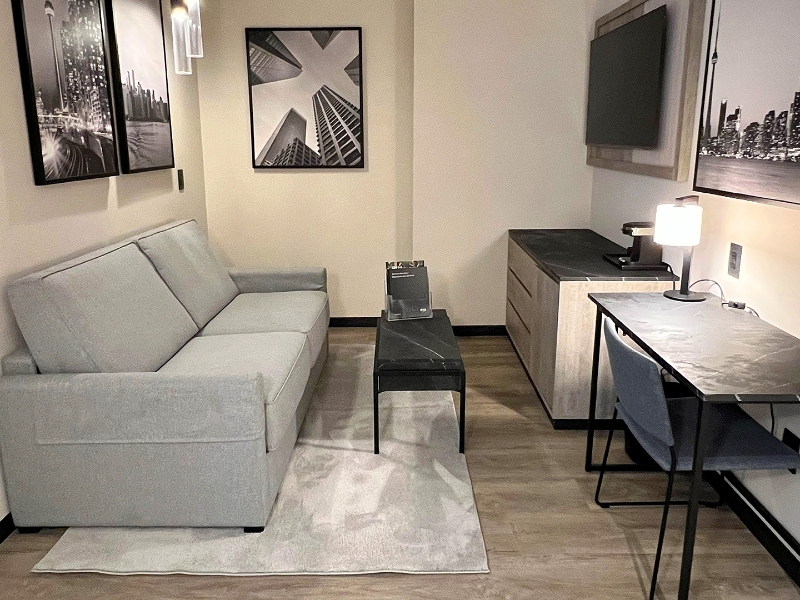 Senior Suite King living area